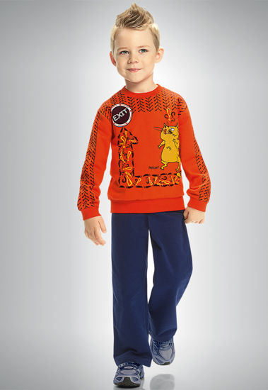 Изображение Комплект для мальчика (толстовка и брюки)