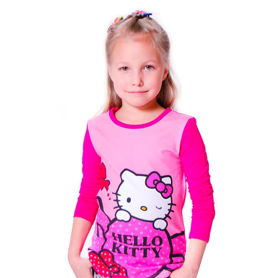 Изображение Кофта "Hello Kitty малинка", розовая