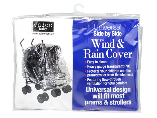 Изображение Универсальный дождевик для двойни Valco Baby Raincover