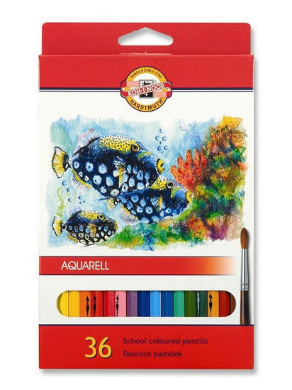 Изображение Акварельные карандаши 36 цветов Mondeluz
