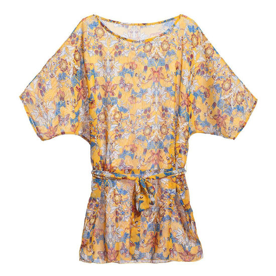 Изображение Пляжное платье «Ориентал», цвет желтый