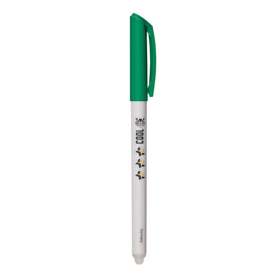 Изображение Ручка «Сова» 2 в 1 для мальчиков, зеленая