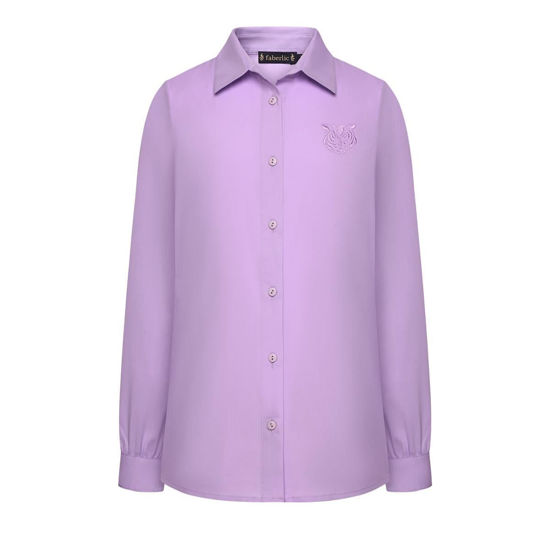 Изображение Блузка для девочки, цвет фиолетовый