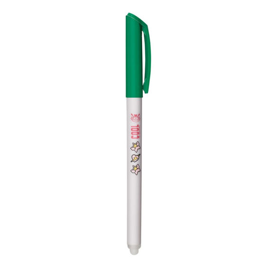 Изображение Ручка «Сова» 2 в 1 для девочек, зеленая