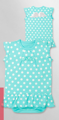 Изображение Комплект для девочки "Маленький ангел" (футболка и шорты)