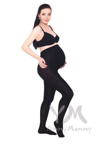 Изображение 
            
                Колготки для беременных с модалом 250 DEN черные
            
                    