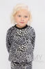 Изображение 
            
                Детский флисовый костюм серый "леопард"
            
                    