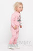 Изображение 
            
                Детский костюм с принтом розовый
            
                    