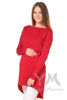 Изображение 
            
                Платье с длинным рукавом красное
            
                    