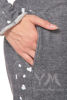 Изображение 
            
                Универсальные брюки серый меланж с сердечками
            
                    